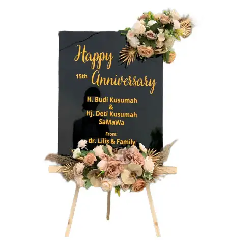 Papan Bunga Akrilik Kuyawage